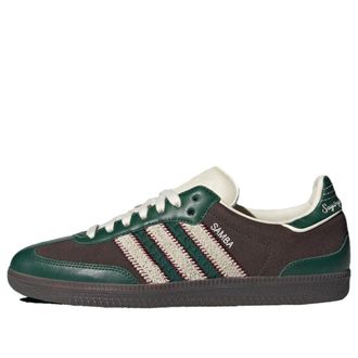 adidas x notitle Samba OG x Brown Green ID6022