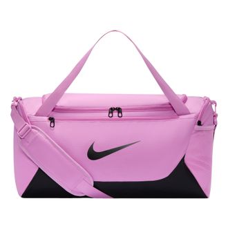 Nike Brasilia 40L Small Duffel Bag Light Magenta Black IB4394-503