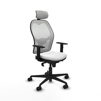 Piqueras y Crespo Silla De Oficina Con Cabecero Piqueras Y Crespo 1d036n2 Blanco