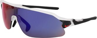 Nike FLYFREE SHIELD E EV24034 902 Mens Sunglasses White Size 172