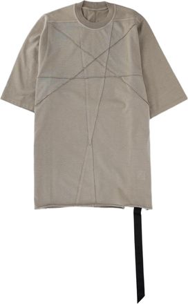 Rick Owens Oversized Jumbo Geometric Cotton T-Shirt