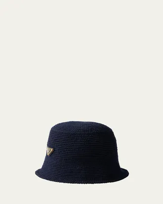 Prada Crochet Bucket Hat