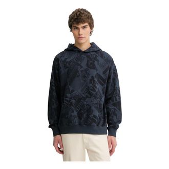 Levi's Heren, Sweatshirts & Hoodies, Blauw, Maat: M Katoen