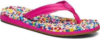 Sanuk Bubblecush Flip Flop in Fuchsia Fedora at Nordstrom, Size 6