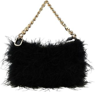 Twinset Liliane Mini Clutch - Dames - Mini tas - Zwart - ONE Size - Polyester - Tassen