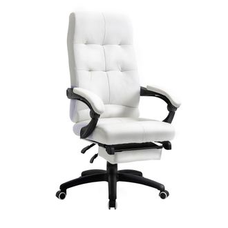 Vinsetto Silla de oficina 65x65x125 cm blanco