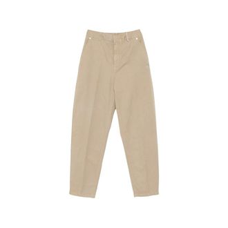 PANICALE Tapered Trousers, female, Beige, Size: XL Tapered Trousers