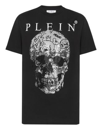 Philipp Plein T-Shirt Ronde Hals Skull