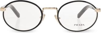 Prada Prescription Glasses B55V - unisex - Brillen - Geel - 52 MM - Accessoires
