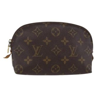 Louis Vuitton Pochette in Tela Pre-owned - - Pre-owned - Donna - Marrone - ONE SIZE