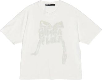 Bimba & Lola embroidered cotton T-shirt - Neutrals