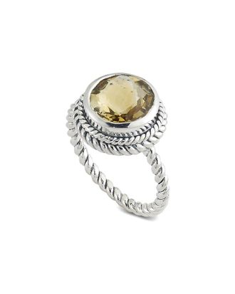 Samuel B. Silver 2.60 Ct. Tw. Citrine Ring