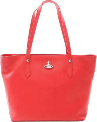 Vivienne Westwood Borsa tote Orb - Rosso