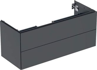 Keramag Geberit One Mueble Bajo Lavabo, 2 Cajones, 118.4x50.4x47cm