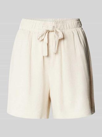 Object Regular Fit Bermudas mit Tunnelzug Modell SANNE in Sand, Gr&ouml;&szlig;e 34