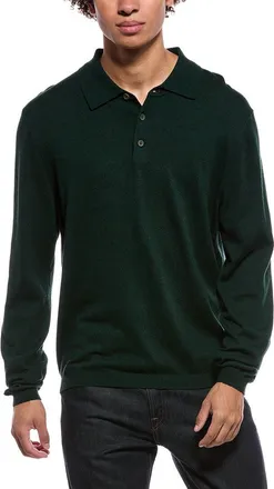 Weatherproof Vintage Cashmere-Blend Polo Sweater