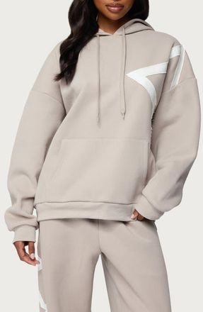 Edikted Starly Oversize Hoodie in Gray at Nordstrom, Size X-Large