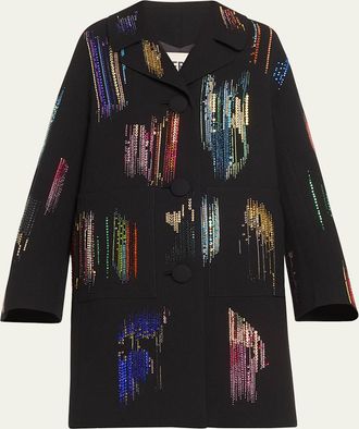 Libertine - Libertine FWB Top Coat with Crystal Detail