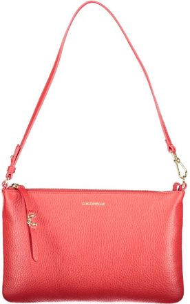 Coccinelle C-Easy Bag - Dames - Schoudertassen - Rood - ONE Size - Leer - Tassen