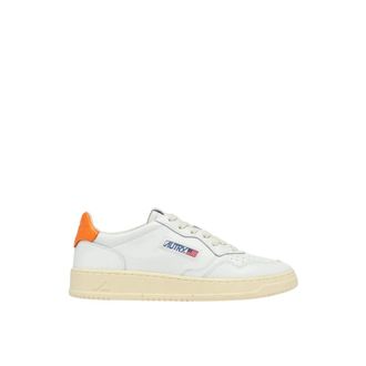 Autry Medalist Low - Dames - Sneakers - Wit - 38 EU - Katoen - Schoenen