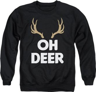 Gildan Oh Deer It´s Christmas Unisex Adult Crewneck Sweatshirt Sweater