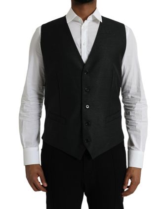 Dolce & Gabbana Op maat gemaakte V-hals Vest