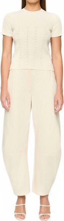 Clea Apollo Trouser In Butter