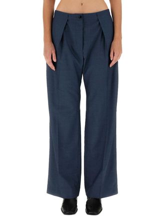 Acne Studios Wool Trousers - Blue