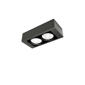 OEM Luminaria De Superficie Uto 2ar111 Negra