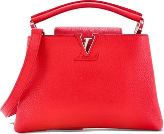 Louis Vuitton Capucines Bag Leather BB satchel - Rood