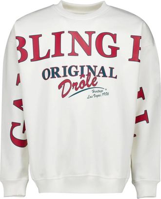 Dr&ocirc;le de Monsieur Uomo, Felpe, Bianco, XS, new