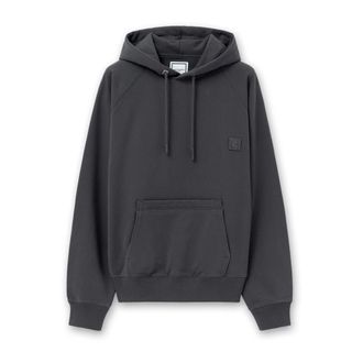 Wooyoungmi Hoodies, male, Gray, Size: XL Back Logo Hoodie