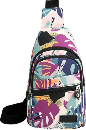 Generic Simple Lightweight Large Capacity Sling Chest Bag for Women Men, Sports Outdoor Travel Hiking Daypack