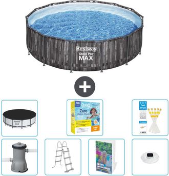 Bestway Piscina Bestway Steel Pro Max Redonda - 427x107 Cm - 8-piezas S526