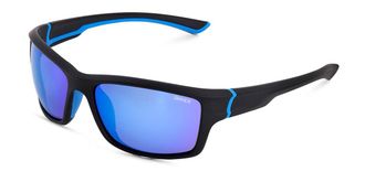 Sinner Cayo SISU-685-10A-48 Mens Sunglasses Black Size 60
