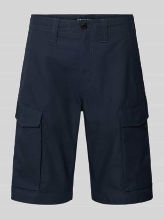 G-Star Regular Fit Cargoshorts mit Ges&auml;&szlig;taschen Modell Core in Marine, Gr&ouml;&szlig;e 32
