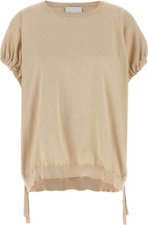 Nude Knitted T-Shirt