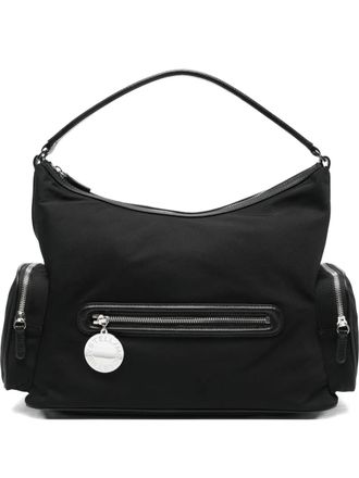 Stella McCartney Dartmoor zip-pocket shoulder bag - Black