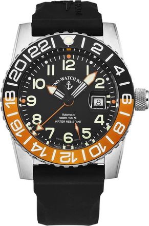 Zeno Airplane Diver World Time Automatic Black Dial Mens Watch 6349GMT-12-A15