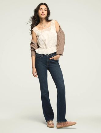 Lucky Brand Womens High Rise Curvy Boot