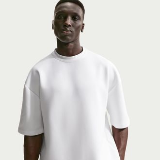 Nike Mens 24.7 ImpossiblySoft Dri-FIT Short-Sleeve Top in White | IF2736-100