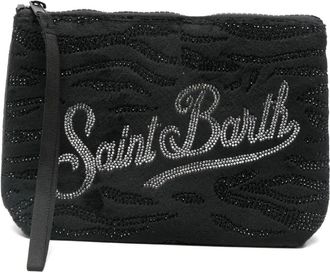 MC2 Saint Barth Aline clutch bag - women - Polyester/Styrene-Butadiene Rubber (SBR) - One Size - Black