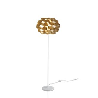 Linea Zero Linea Zero - Lampada Da Terra Moderna 1 Luce Cloud In Polilux Oro Made In Italy
