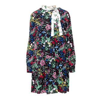 Valentino Valentino midi-jurk met bloemenprint - jaren 2010