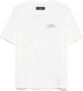 Amiri T-shirt con applicazione logo - Bianco