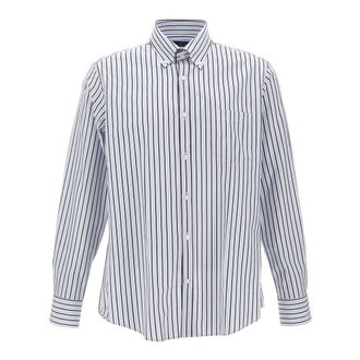 Paul & Shark Heren, Overhemden, Blauw, Maat: 5XL Katoen