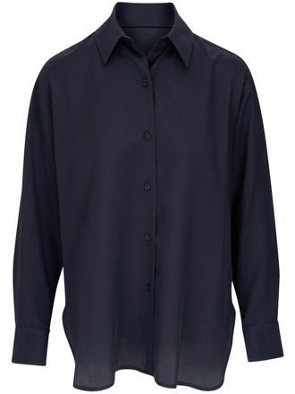 Nili Lotan Zijden blouse - Blauw