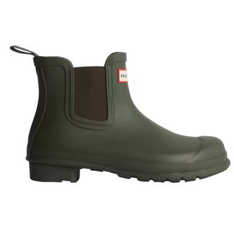 Hunter Womens/Ladies Original Chelsea Boots (Dark Olive) - Size UK 5