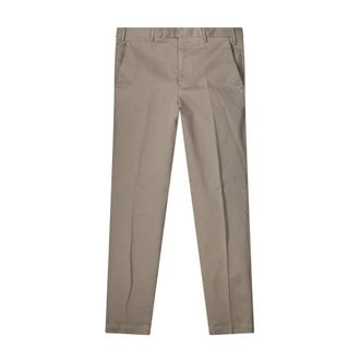 Pantaloni Torino Slim-fit broek - Heren - Broeken - Bruin - Maat: XL Zijde