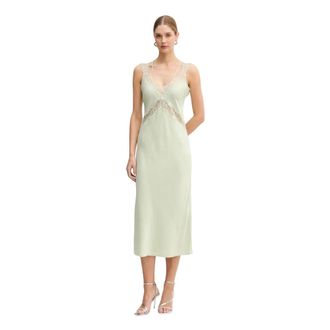 Pinko Mujer, Vestidos, Verde, Talla: M